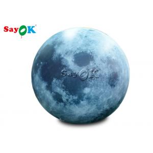 Yard Led Lighting 3m Inflatable Moon Balloon