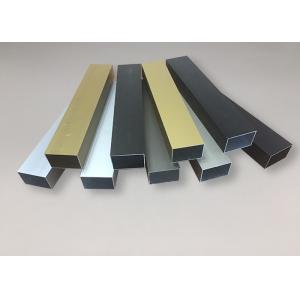 Square Shaped Extruded Aluminium Tube Profiles With GB/T 5237 Standard