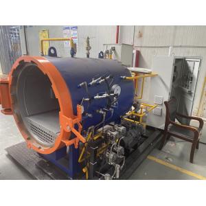 China Horizontal High Pressure Composite Autoclave Pressure Vessel Of Aircraft Making supplier