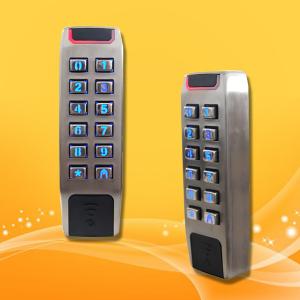 China Slim Type Standalone Proximity Reader , Wiegand 26 Access Control Rfid Reader supplier