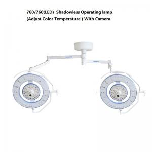 China Adjustable Color Led Operating Room Lights 160000 Lux Shadowless With Camera wholesale