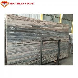 China Blue Wooden Vein Marble Slabs,Blue Wood Grain Marble Slabs supplier