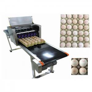 High Speed Food Inkjet Printer / Edible Printing Machine For Whole Disk Eggs