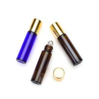 China 5ml Cosmetic Glass Bottles Glass Roll On Perfume Bottles on sale