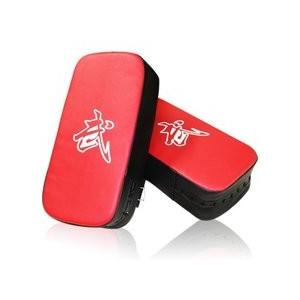 China High Quality Artificial Leather Curved Taekwondo Focus Mittkick boxing target, karate target paddle kicking pad For Whol supplier