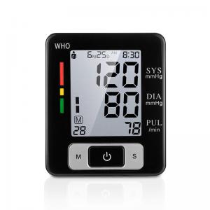 OEM Beep Alarm Digital Wrist Blood Pressure Monitor For Home And Hospital