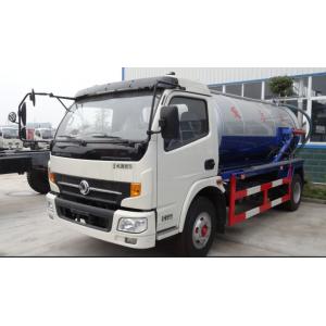 China DONGFENG 6m3 (6000L) Suction Sewage Truck/4x2 140hp Cummins engine supplier