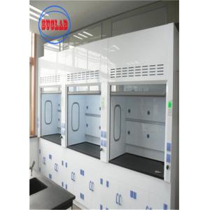White Shade Chemical Fume Hood Lab Hydrofluoric Acid Fume Hoods with Microcomputer Control System