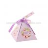 Favor Mini Candy Kraft Paper Packaging with Colorful Silk Ribbon Wedding Party