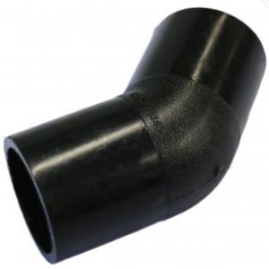 China Pn4 Polyethylene Pipe Fittings 90 Butt Fusion Elbow supplier