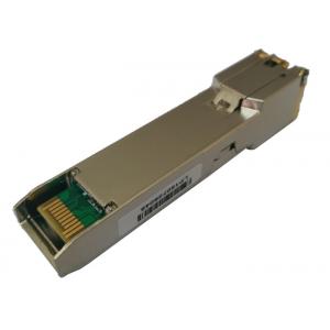 China ABCU-5741ARZ 1.25 GBd SFP Fiber Transceiver Low Voltage over Category 5 Cable supplier