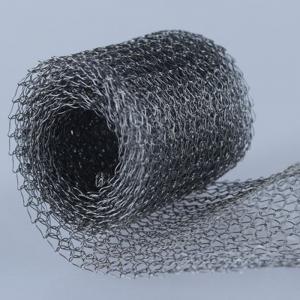 316L PTFE Knitted Mesh 50Kg/M3 For Pest Control / Gas Liquid Filtration