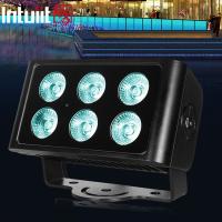 China LED Lighting Factory Outdoor LED Flood Light 6*5W 4-IN-1 RGBW on sale