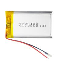 China 1200mah Lithium Ion Polymer LiPo 3.7 V Battery Pack Rechargeable for sale