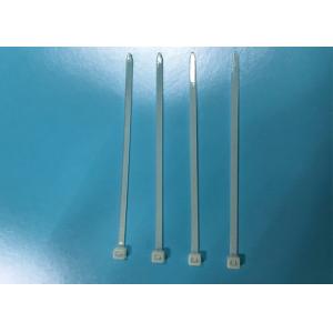 UL Approved 4 Inch Plastic Zip Tie For Nylon PA66 Material White