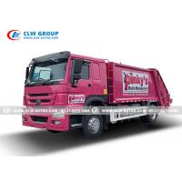China Sinotruk Howo Municipal Waste Collection Garbage Compactor Truck 14 CBM 10 Tons on sale