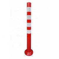 China Roadway Safety High Visible Reflective Red PE Traffic Cones For Traffic Control on sale