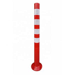 China Roadway Safety High Visible Reflective Red PE Traffic Cones For Traffic Control supplier