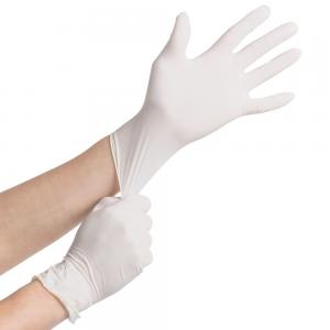 China 100% Nitrile Disposable Medical Gloves / Medical Exam Gloves Customizable supplier
