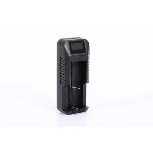 China Professional Slot Intelligent 18650 Battery Charger / 1 Bay Charger 138mm*95mm*36mm supplier