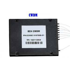 China 8CH 16CH 32CH CWDM DWDM Fiber Mux Demux Module Optic ABS 1260 ~ 1620 dB supplier