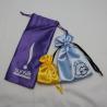 China Satin Type Drawstring Jewelry Bag , Thick Satin Cotton Womens Drawstring Bag wholesale