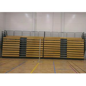 China Athletic Venues Retractable Grandstands , Indoor Retractable Seating System supplier