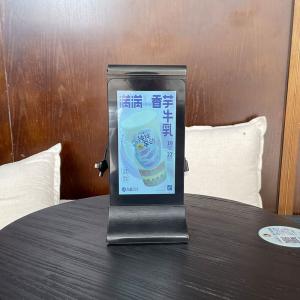 7 Inch Table Touch Screen LCD Display Menu Billborad Advertising Player Wity Battery