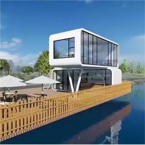 40ft Luxury Prefab House with Steel Sandwich Panel and Online Technical Support