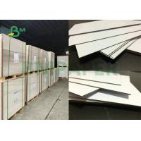 China 1200gram 1500gram Laminated Duplex Board White Back For Architecture Model on sale