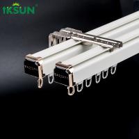 China 22ft Thickened Heavy Duty Curtain Track System With Electrophoresis Anodized on sale
