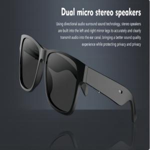 China Wireless Music Bluetooth Video Sunglasses Anti Blue Ray Lenses Connect With Phone supplier