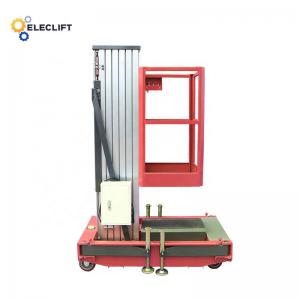 Aluminium Alloy Lifting Platform Scissor Lift Single Man 6m-18m