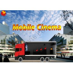 Dynamic 7d Truck Mobile Cinema Hologram Projector Chair Motion Seat 7d Simulator