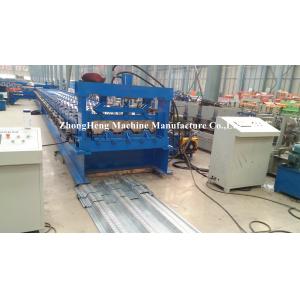 China Floor Deck Panel Steel Stud Roll Forming Machine 8m - 12m / min capacity supplier