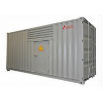 China Super Silent Container Diesel Generator Set 3 Phase Emergency Generator Set on sale