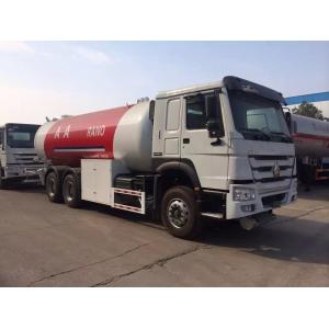 China High Capacity LPG Gas Tanker Truck Howo 20000L 10 Ton Customized Color supplier