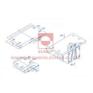 Elevator Double Pulling Instantaneous Safety Gear For Passenger Lift