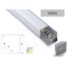 China Corner Profile LED Mounting Channel with Square Diffuser(TP005) wholesale