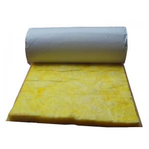 China Thermal Insulation Glass Wool Blanket Faced With White Metalized Scrim Kraft supplier