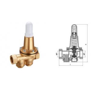 China 200P Brass Pressure Reducing Valves DN20 DN25 Conect by Thread BSP or NPT supplier