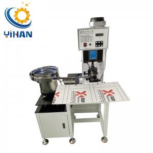 China 2T Auto Vibrate Plate Feeding Single Grain Pre-insulated Terminal Ferrule Crimping Machine supplier