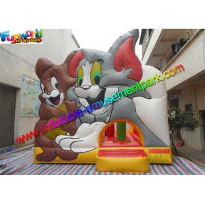 China Amazing Tom And Jerry Commercial Bouncy Castles Inflatable Jumping House Water - Proof supplier
