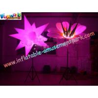 China Star / Flower Inflatable Led Lighting Decoration For Party , 3m High on sale