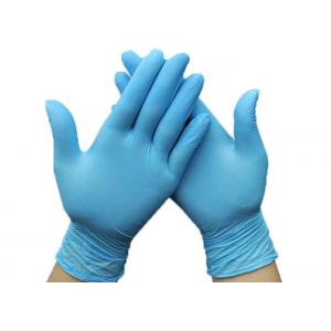 China SGS Nitrile Medical Examination Gloves / Disposable Hand Gloves No Sterile Life Vinyl Latex supplier