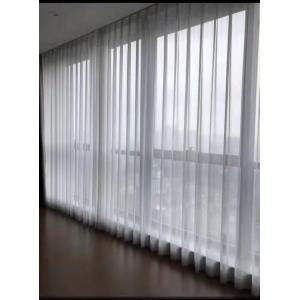 China Windproof Blackout Light Colored Blackout Curtains Motorised Window Shades Shutter 100% Polyester wholesale
