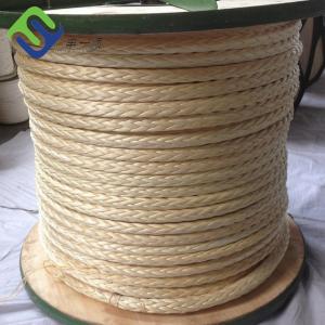China UHMWPE Synthetic Winch Line Towing Sling 12 Strand HMPE Mooring Lines supplier