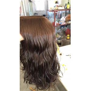 China 14 Inches  European Human Hair Kosher Wigs #4 Body Wave Small Layer In Stock supplier