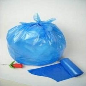 Commercial Blue Plastic Garbage Bags 30 Liter 10 Micron Thickness Star Seal