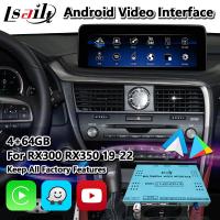 China Lsailt Android Carplay Video Interface for Lexus RX 300 350 350L 450h 450hL F Sport 2019-2022 on sale